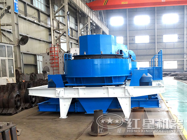 河卵石制砂機(jī)生產(chǎn)車(chē)間