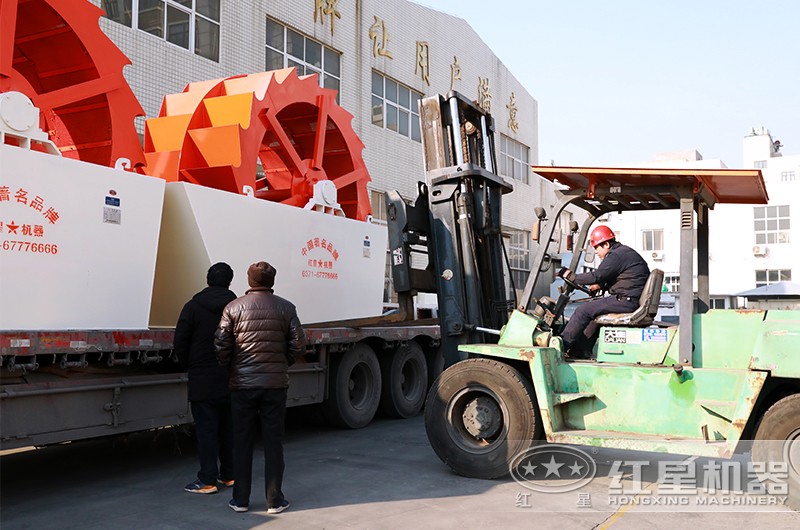 洗砂機發(fā)貨現(xiàn)場 洗砂機發(fā)貨現(xiàn)場