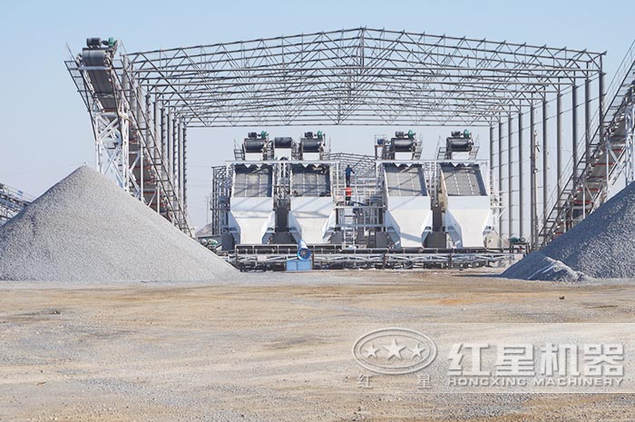 機械化砂石處理生產場 機械化砂石處理生產場