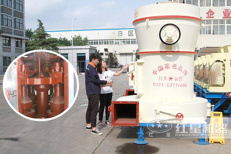 紅星石頭磨粉機(jī)小到螺栓配件都必須保證品質(zhì)過關(guān) 紅星石頭磨粉機(jī)小到螺栓配件都必須保證品質(zhì)過關(guān)