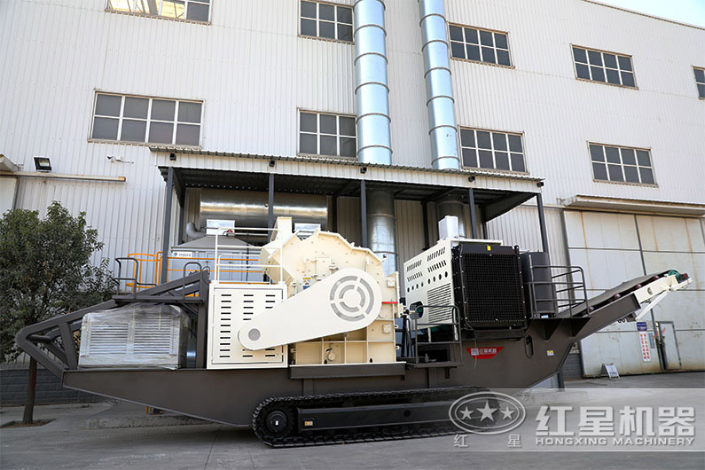 履帶式移動細(xì)碎制砂機(jī) 履帶式移動細(xì)碎制砂機(jī)