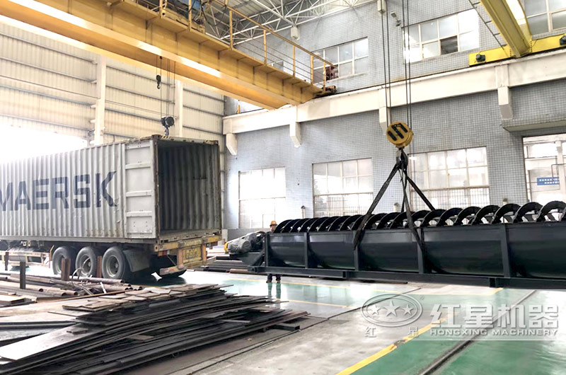 紅星螺旋式洗砂機(jī)發(fā)貨 紅星螺旋式洗砂機(jī)發(fā)貨