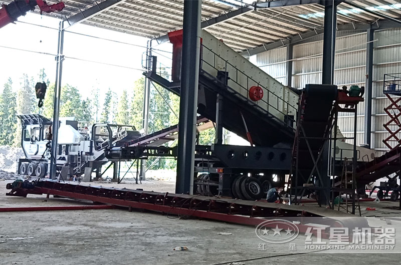 日產(chǎn)千噸石料用多大的破碎機型號，破碎建筑垃圾用的