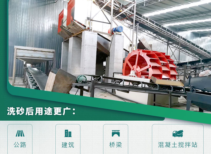 時產(chǎn)160噸洗沙機型號有哪些？搭配脫水篩減少細沙流失