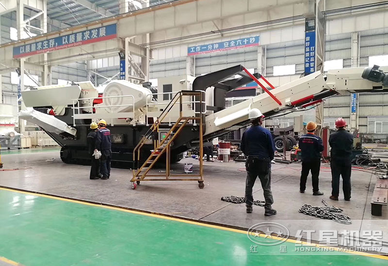 紅星移動小型制砂機自產(chǎn)自銷、現(xiàn)貨供應