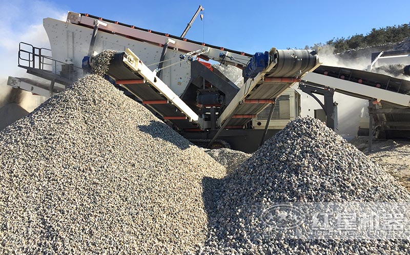 毛石粉碎成石子，成品規(guī)格滿足各種需求